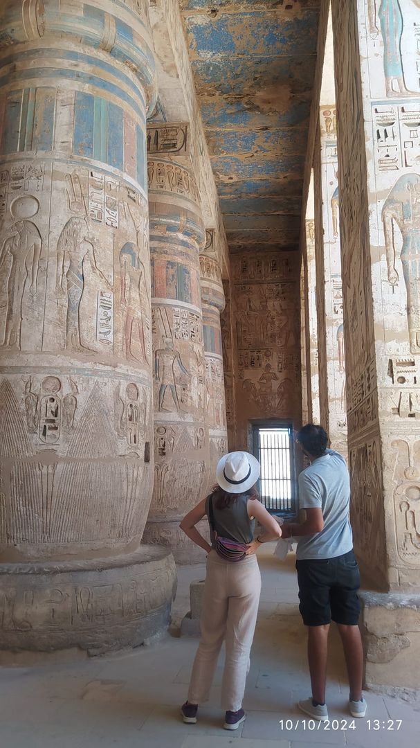 Viaje Egipto Semana Santa Luxor Templo Medinet Habu