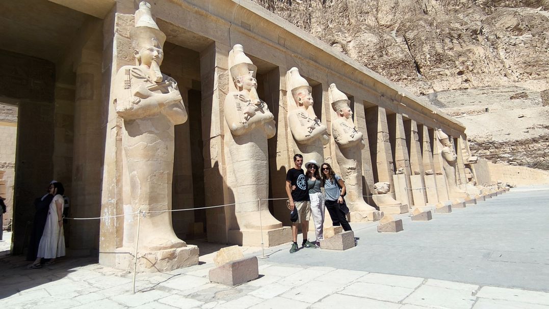 Viaje Egipto Semana Santa Luxor Deir el Bahari Hatshepsut